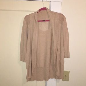 Tan Cardigan